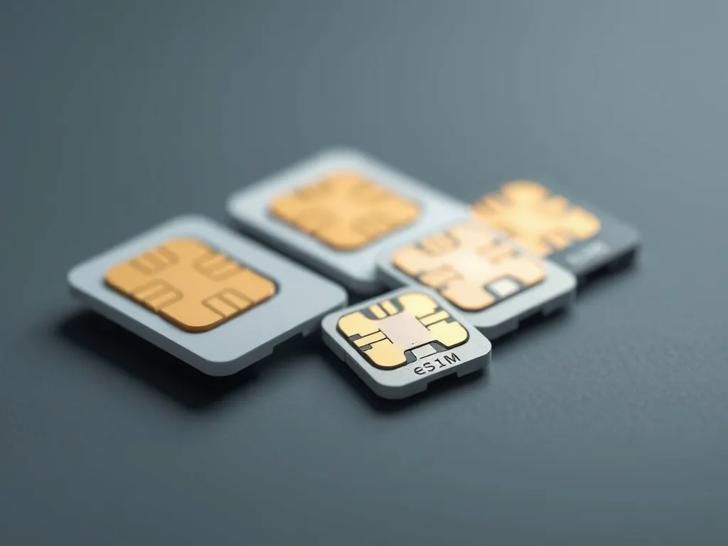 Rodzaje kart SIM: micro SIM, mini SIM, eSIM, nano SIM