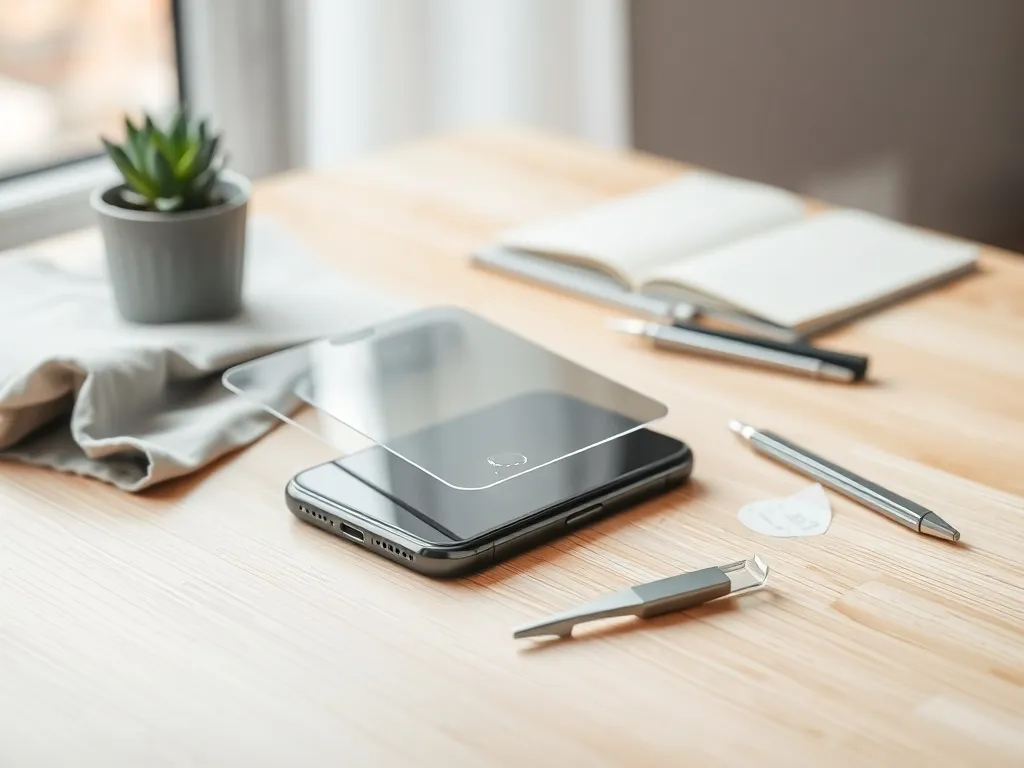 Naklejanie folii na telefon - krok po kroku