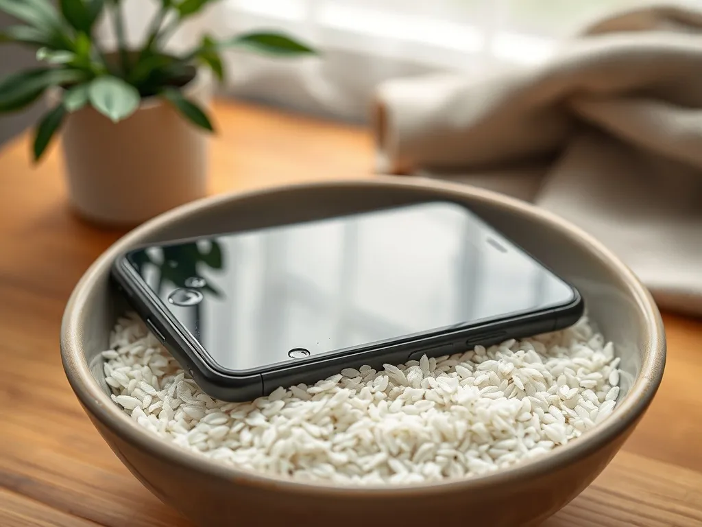 Jak wysuszyć zalany telefon?