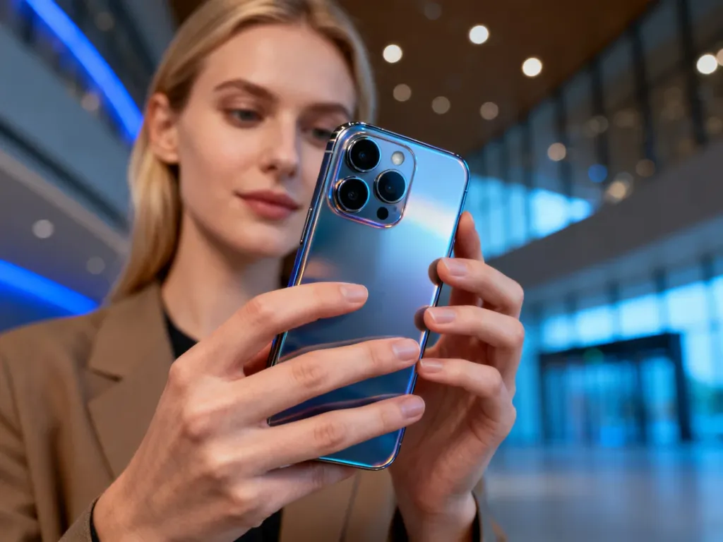 Elegancki smartfon Honor 200 Pro trzymany w dłoniach, prezentujący nowoczesny potrójny aparat i stylową obudowę.